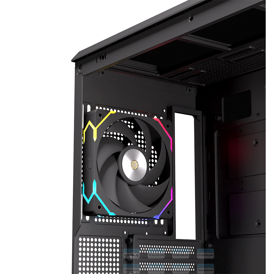 Vỏ Case Máy Tính Einarex Zm800 (trắng, Đen) 6