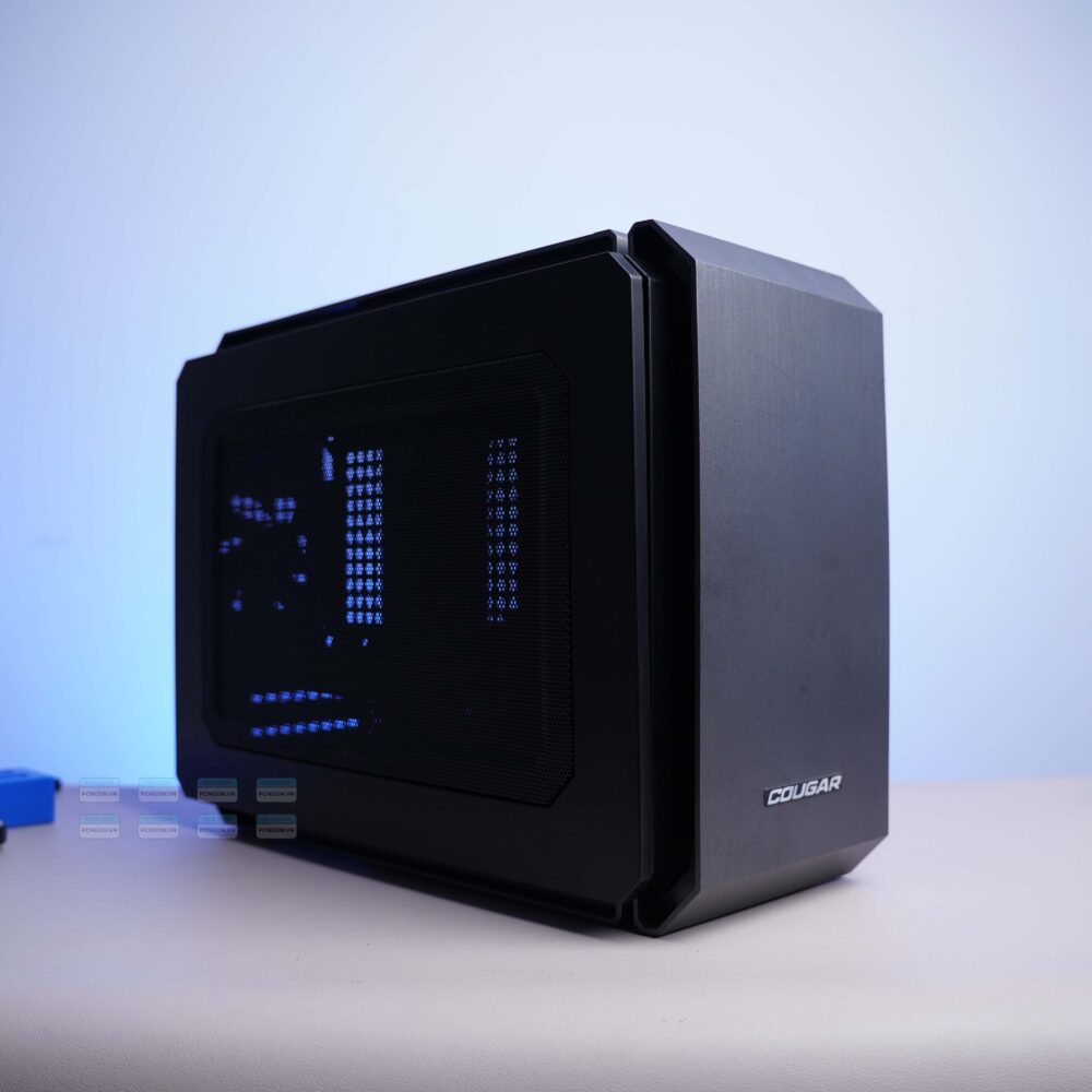 Vỏ Case Máy Tính Mini Itx Cougar Qbx Trầy Xước Chưa Qua Sử Dụng