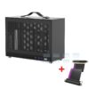 Vỏ Case Máy Tính Mini Itx Shiny Snake S450 - Đen (riser 5.0) 2