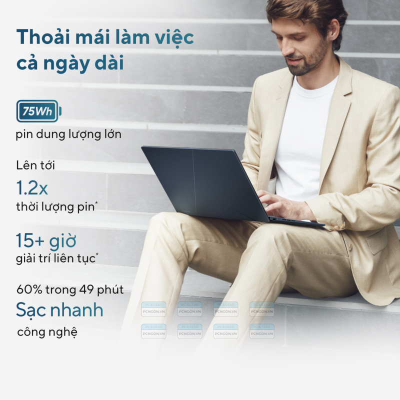 Laptop Asus Zenbook 14 Oled Ux3405m (ultra 7 155h, Ram 32gb, Ssd 1tb) 9