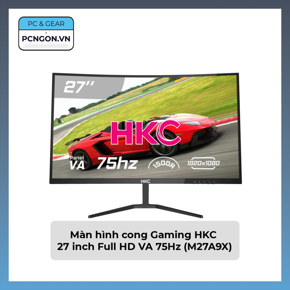 Màn Hình Cong Gaming Hkc 27 Inch Full Hd Va 75hz (m27a9x)