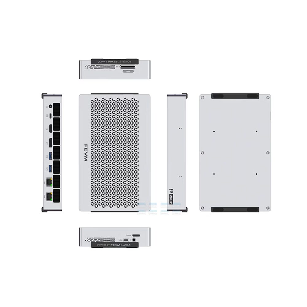 Máy Tính Mini Pc Fevm Faex1 Amd Ryzen Ai Max 395 (64gb, 0gb) 4