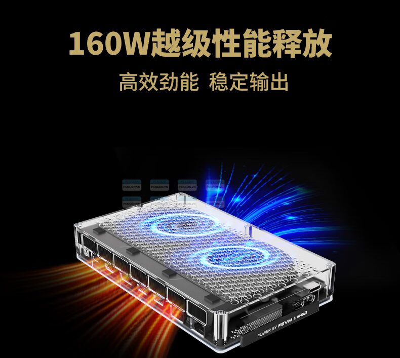 Máy Tính Mini Pc Fevm Faex1 Amd Ryzen Ai Max 395 (64gb, 0gb) 5