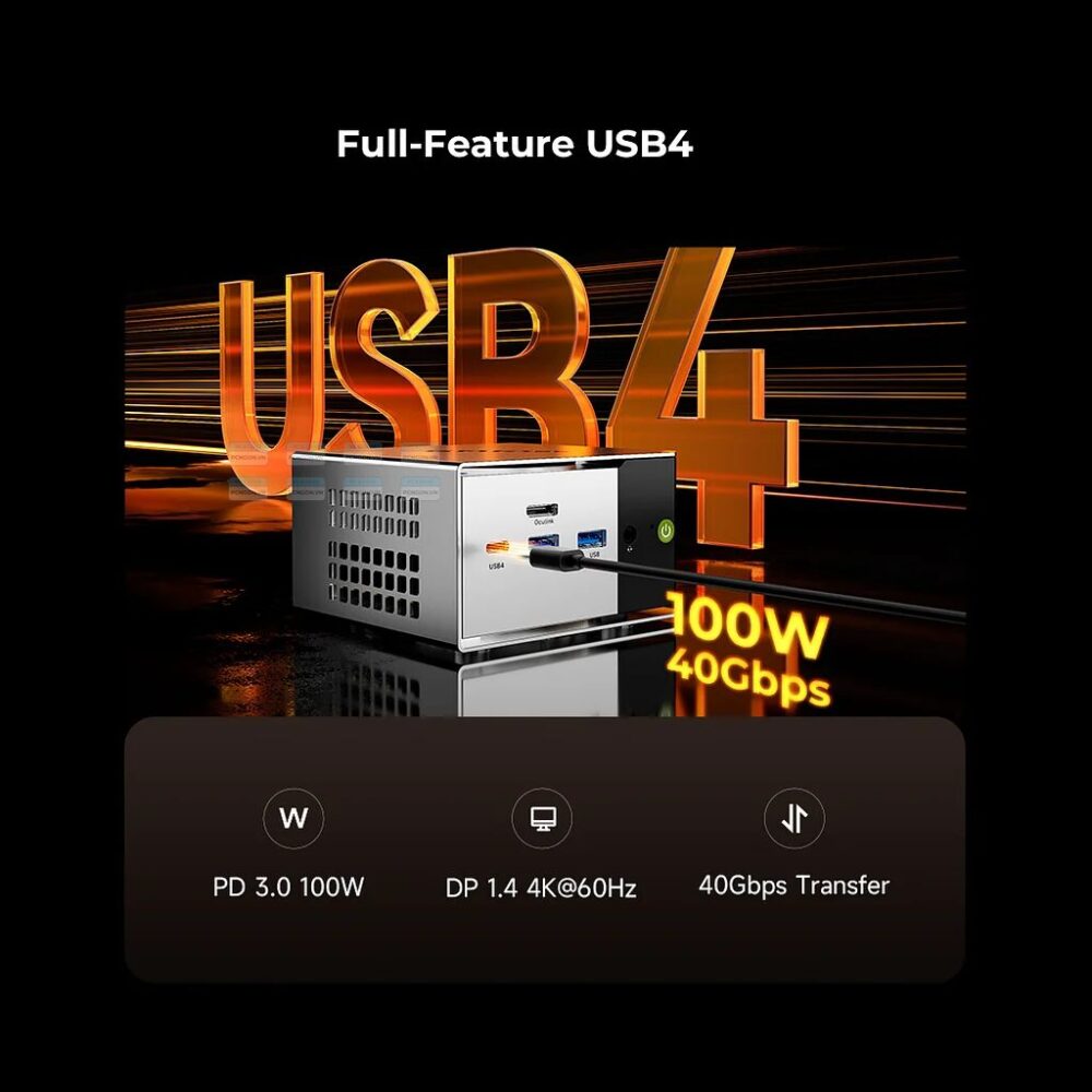 Máy Tính Mini Pc Gmktec M8 Amd Ryzen 5 Pro 6650h (16gb, 512gb) 8