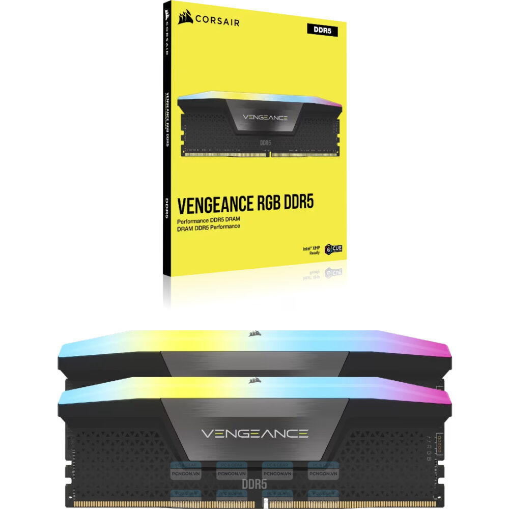 Ram Pc Corsair Vengeance Rgb 64gb Ddr5 6000mhz (2 X 32gb) 4