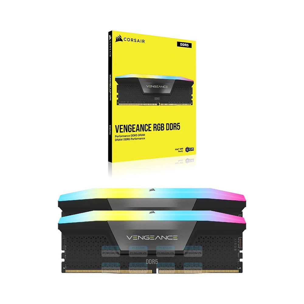 Ram Pc Corsair Vengeance Rgb 96gb Ddr5 6000mhz (2 X 48gb) 1