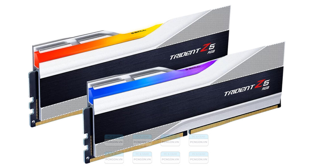 Ram Pc Gskill Trident Z5 Rgb White 64gb Ddr5 6400mhz (2 X 32gb) 7