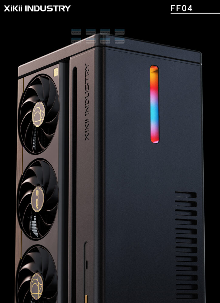 Vỏ Case Máy Tính Mini Itx Xikii Ff04 Pa5080 5