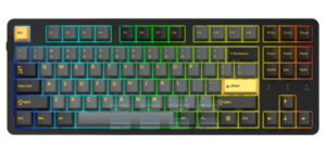 Bàn Phím Cơ Không Dây Dareu Ek87 Pro Black Golden Cloud Switch (3 Mode) 1