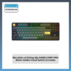 Bàn Phím Cơ Không Dây Dareu Ek87 Pro Black Golden Cloud Switch (3 Mode)