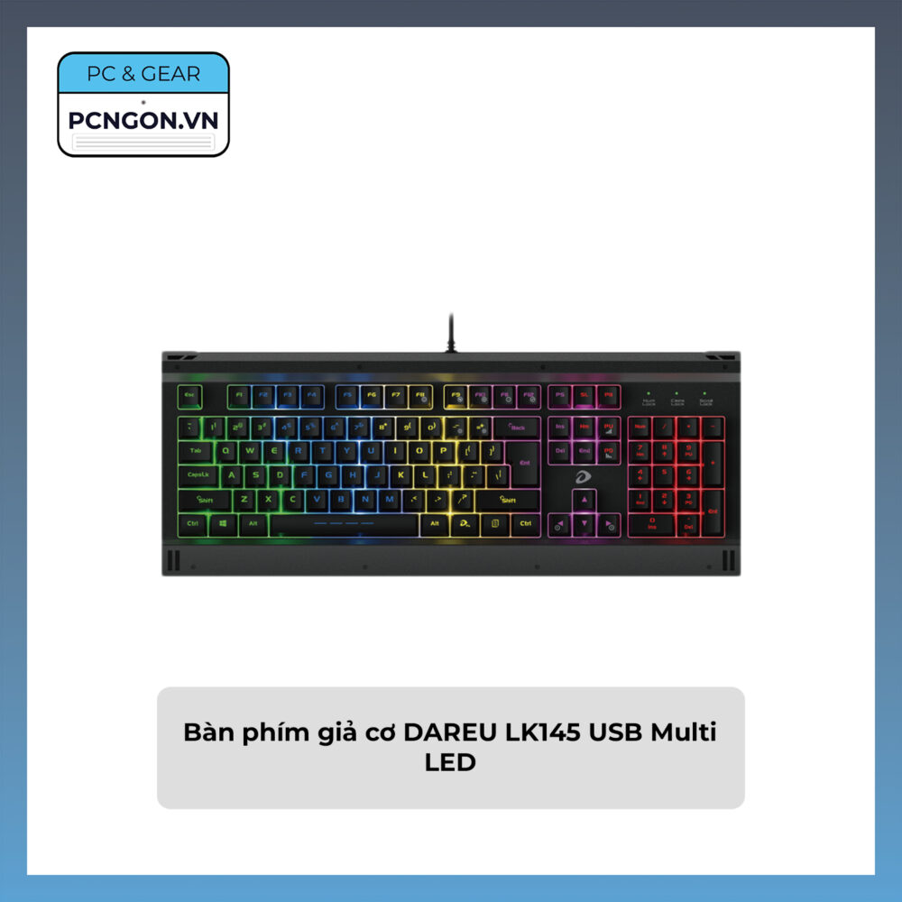 Bàn Phím Giả Cơ Dareu Lk145 Usb Multi Led