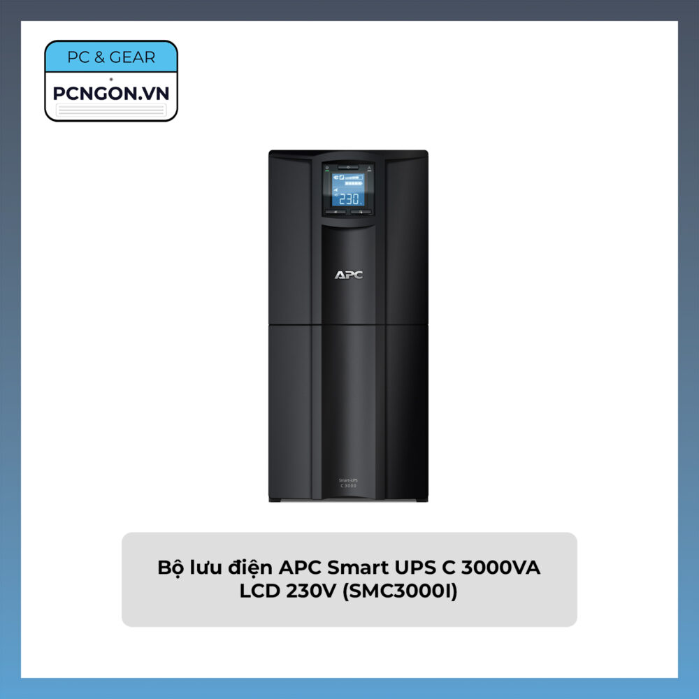 Bộ Lưu điện Apc Smart Ups C 3000va Lcd 230v (smc3000i)