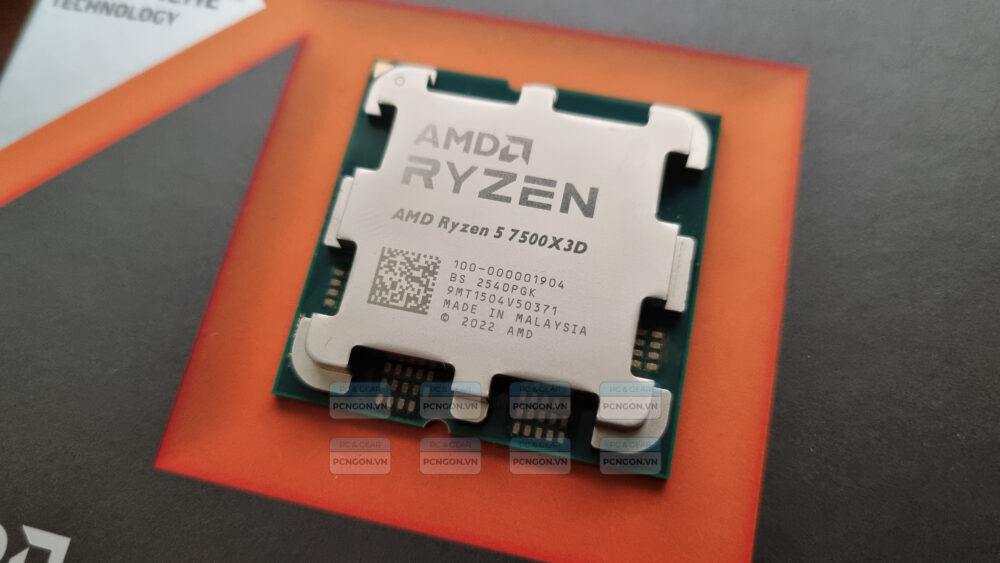 Cpu Amd Ryzen 5 7500x3d Tray Chính Hãng (4.0ghz Turbo 4.5ghz, 6 Nhân 12 Luồng) 4