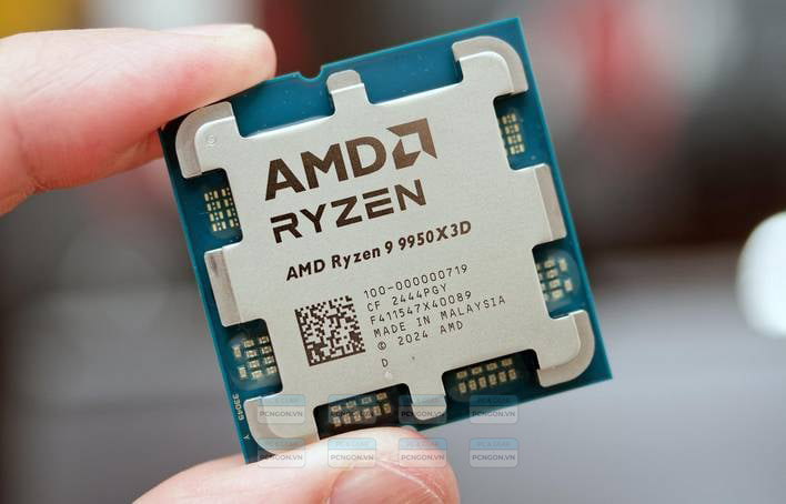 Cpu Amd Ryzen 9 9950x3d Tray Chính Hãng (4.3ghz Turbo 5.7ghz, 16 Nhân 32 Luồng) 4