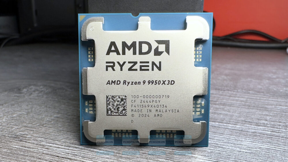 Cpu Amd Ryzen 9 9950x3d Tray Chính Hãng (4.3ghz Turbo 5.7ghz, 16 Nhân 32 Luồng) 5