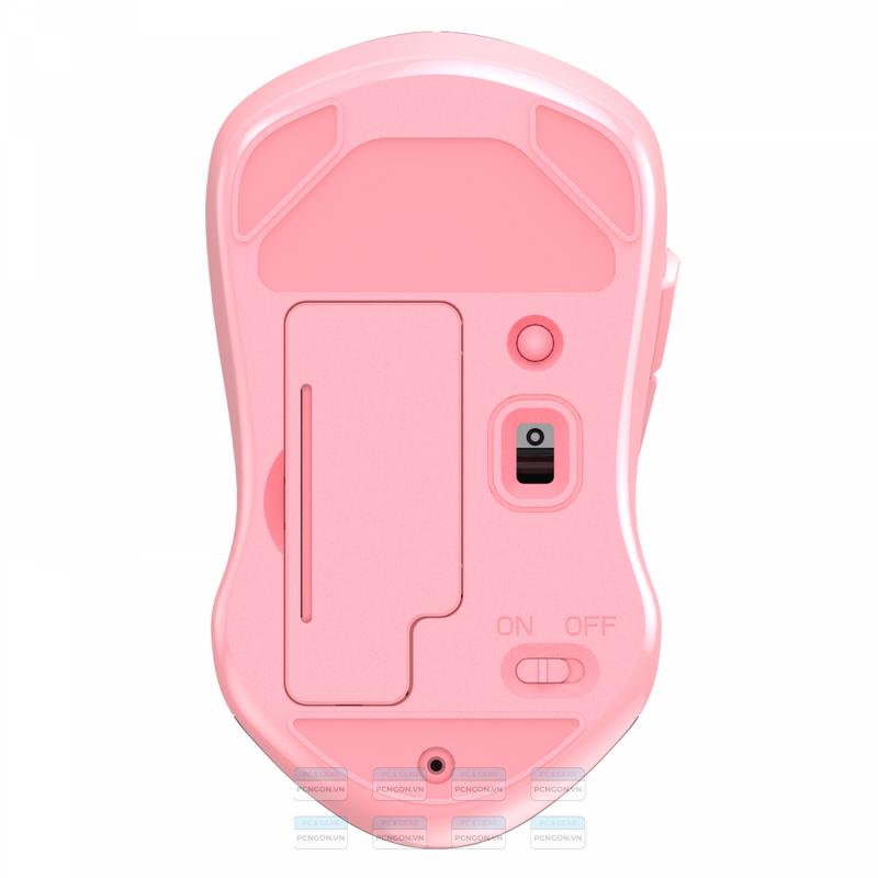 Chuột Máy Tính Không Dây Dareu Lm115g (black, Pink, White) 5