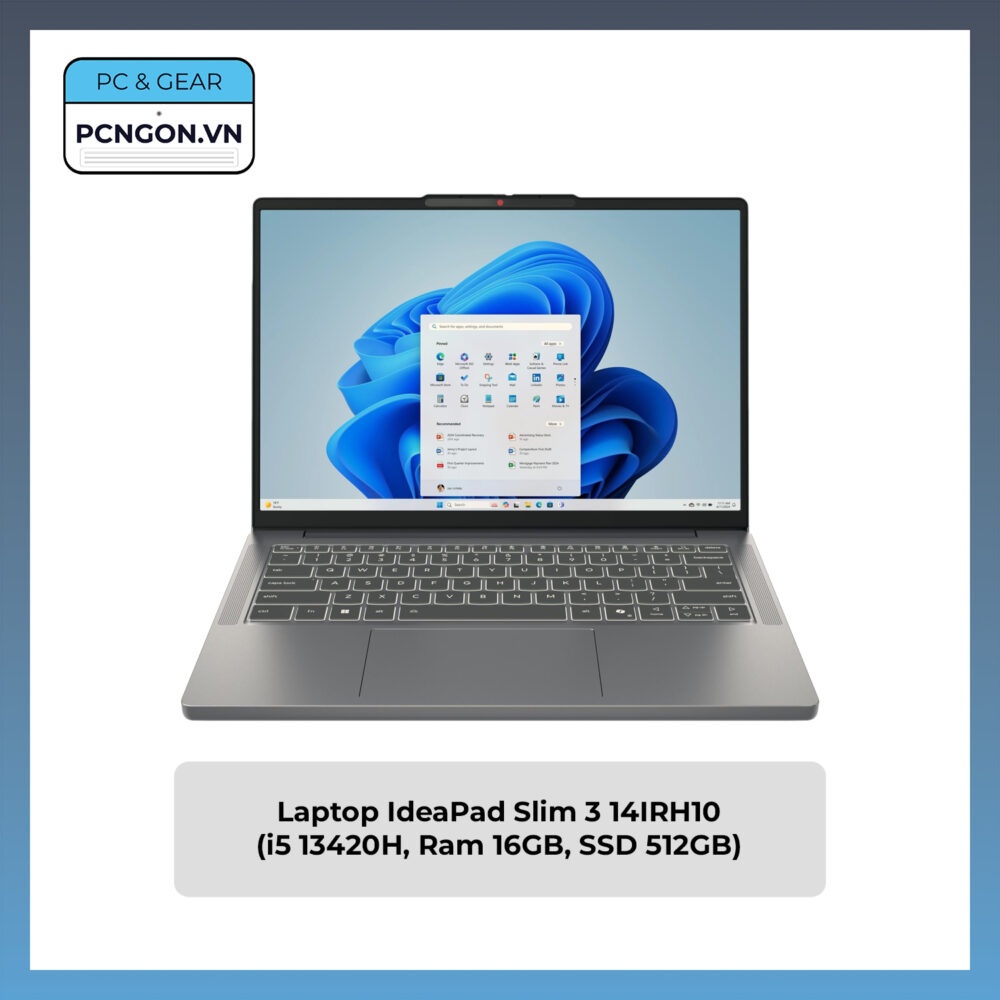 Laptop Ideapad Slim 3 14irh10 (i5 13420h, Ram 16gb, Ssd 512gb)