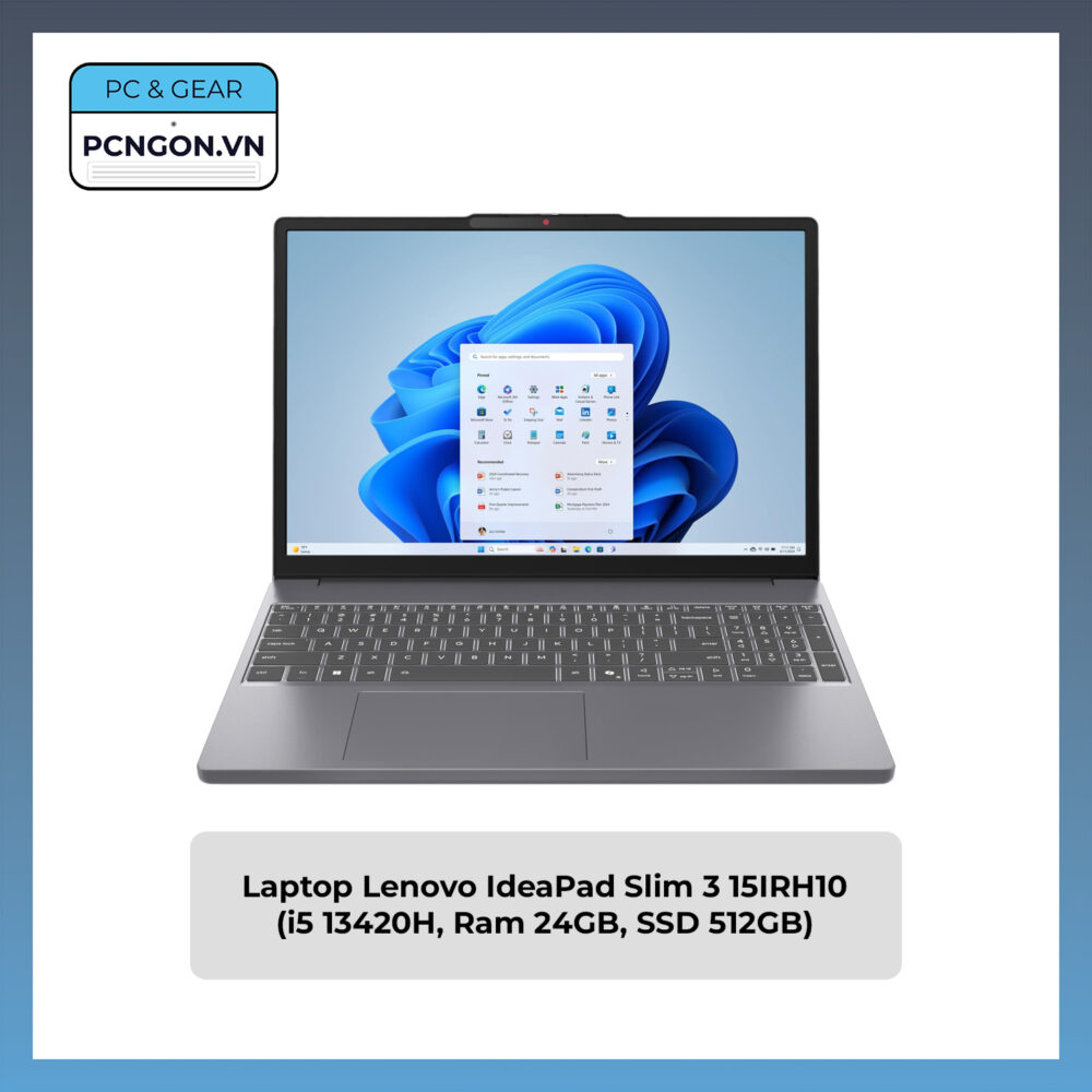 Laptop Lenovo Ideapad Slim 3 15irh10 (i5 13420h, Ram 24gb, Ssd 512gb)