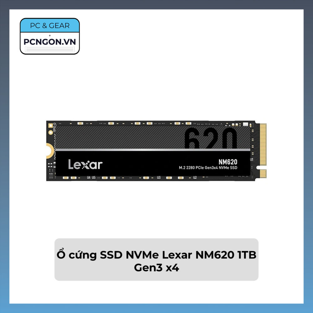 Ổ Cứng Ssd Nvme Lexar Nm620 1tb Gen3 X4