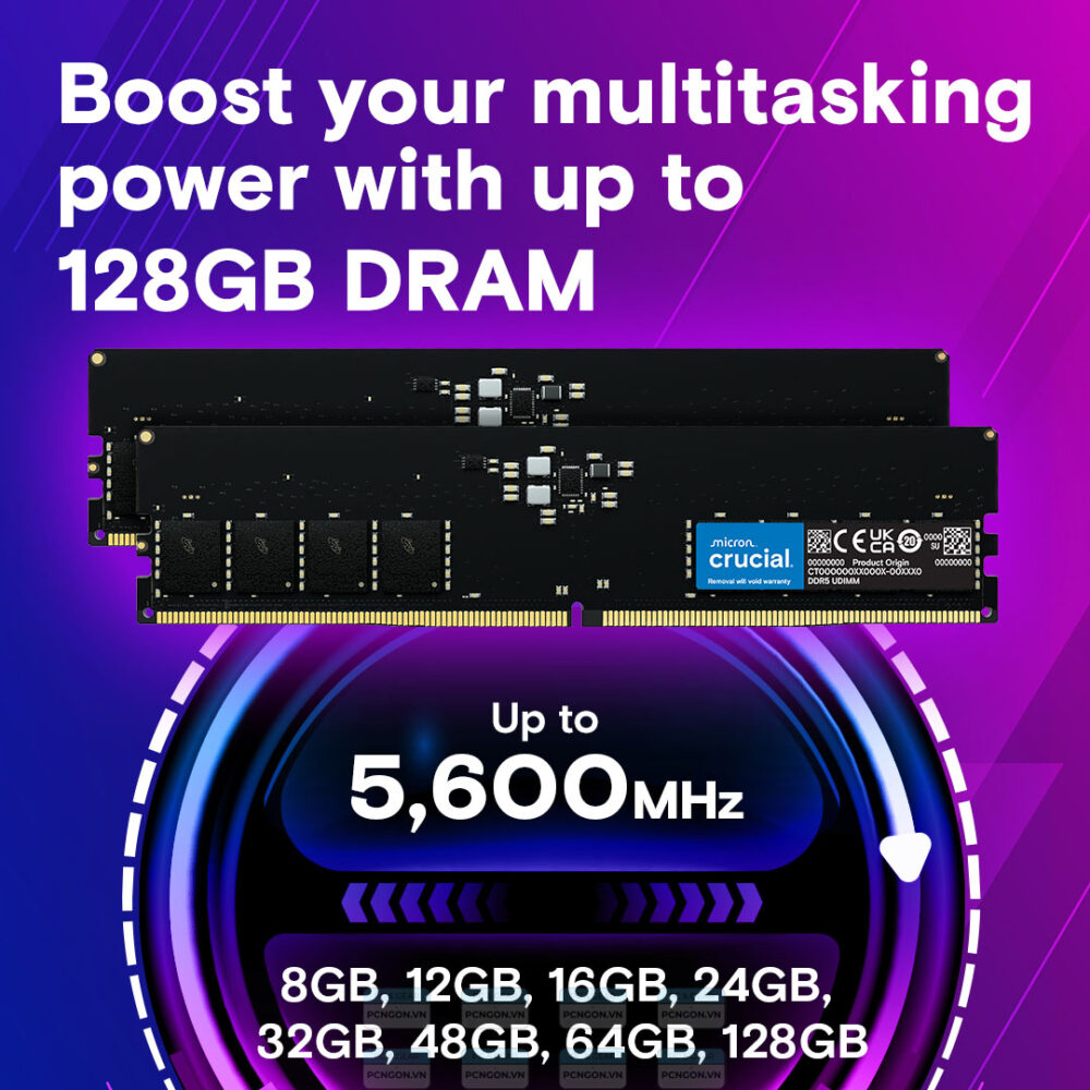 Crucial Ddr5 Desktop Memory Boost Your Multitasking Gallery Imag