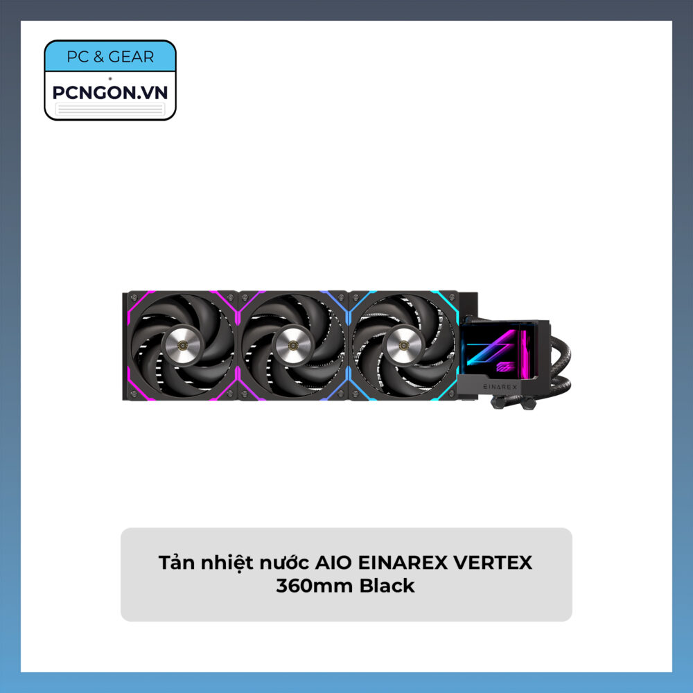 Tản Nhiệt Nước Aio Einarex Vertex 360mm Black