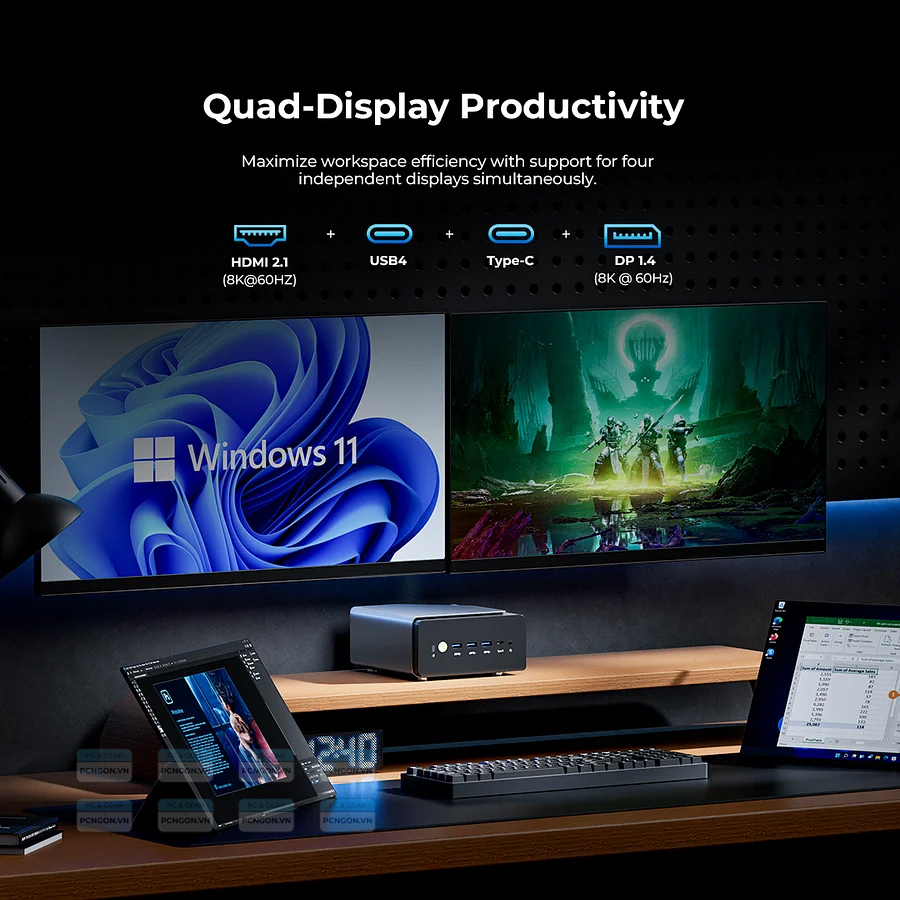 Máy Tính Mini Pc Gmktec K15 Intel Ultra 5 125u 1