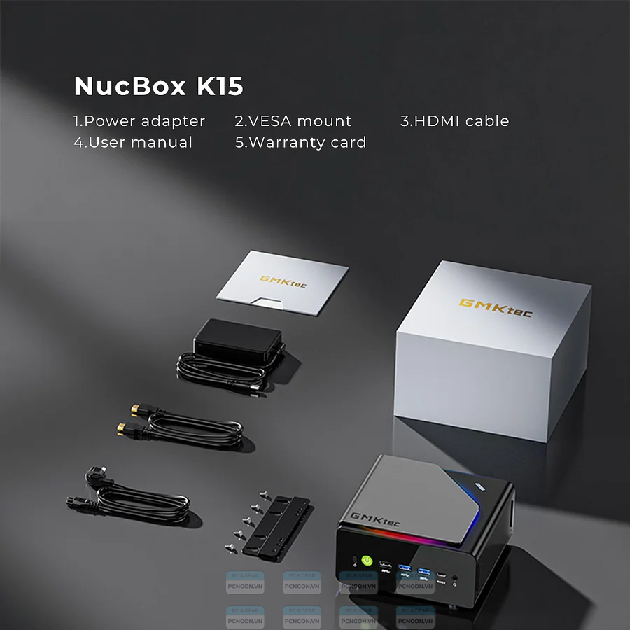 Máy Tính Mini Pc Gmktec K15 Intel Ultra 5 125u 4