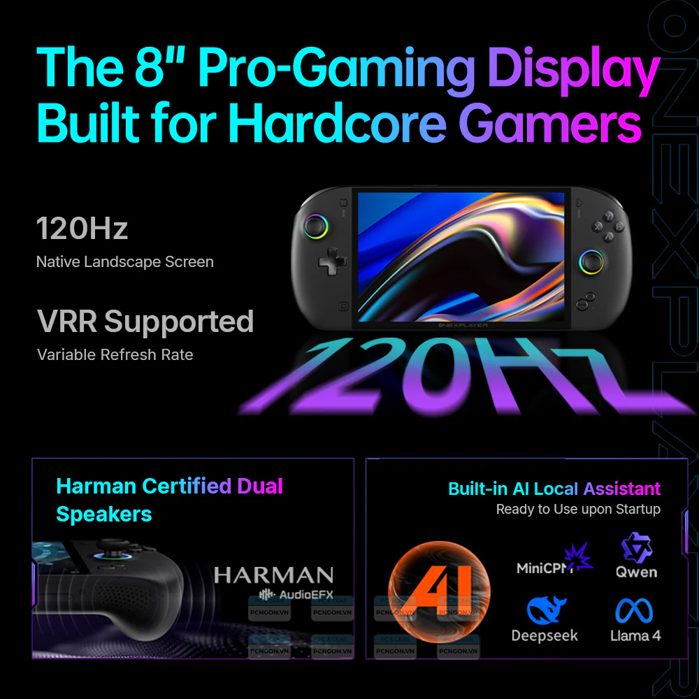 Máy Tính Cầm Tay Onexplayer Onexfly Apex Amd Ryzen Ai Max 395 1