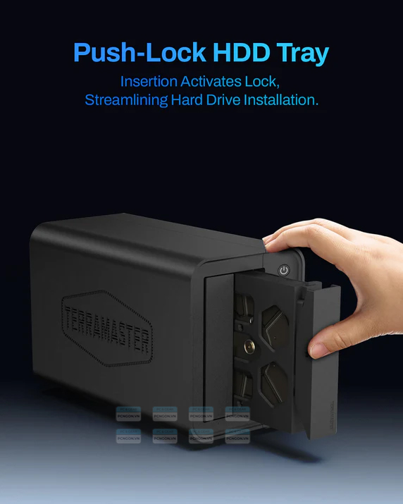 Thiết Bị Lưu Trữ Nas Terramaster F2-425 2 Bay 60tb 1