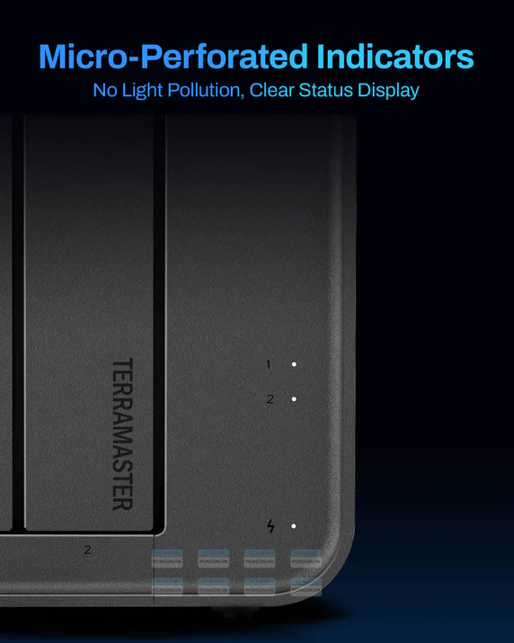 Thiết Bị Lưu Trữ Nas Terramaster F2-425 2 Bay 60tb 7