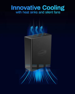 Thiết Bị Lưu Trữ Nas Terramaster F8 Ssd Plus 8 Bay 64tb 3