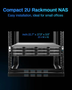 Thiết Bị Lưu Trữ Nas Terramaster U12-500 Plus Rackmount 12 Bay 288tb 3