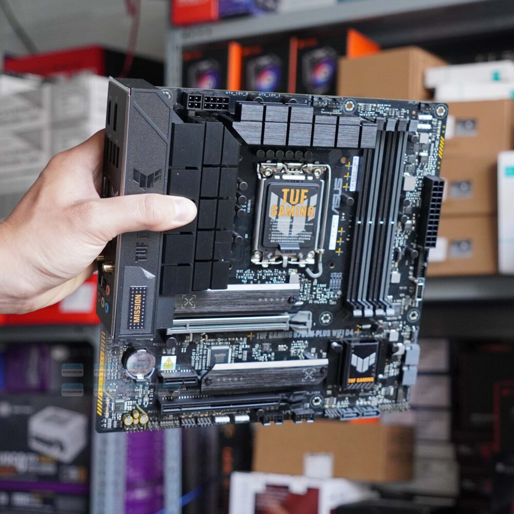 Mainboard Asus Tuf B760m Plus Wifi D4 Cũ Thanh Lý 4