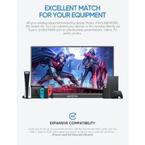 Màn Hình Di động Arzopa Z1c 16.1 Inch Full Hd Ips 60hz 3
