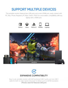 Màn Hình Di động Arzopa Z1rc 16 Inch 2.5k Ips 60hz 3