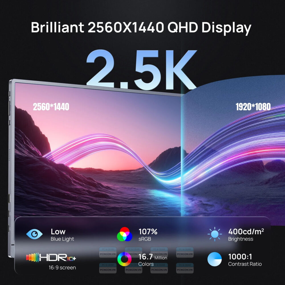 Màn Hình Di động Arzopa Z3fc 16.1 Inch Qhd 2k Ips 60hz (tặng Túi) 1