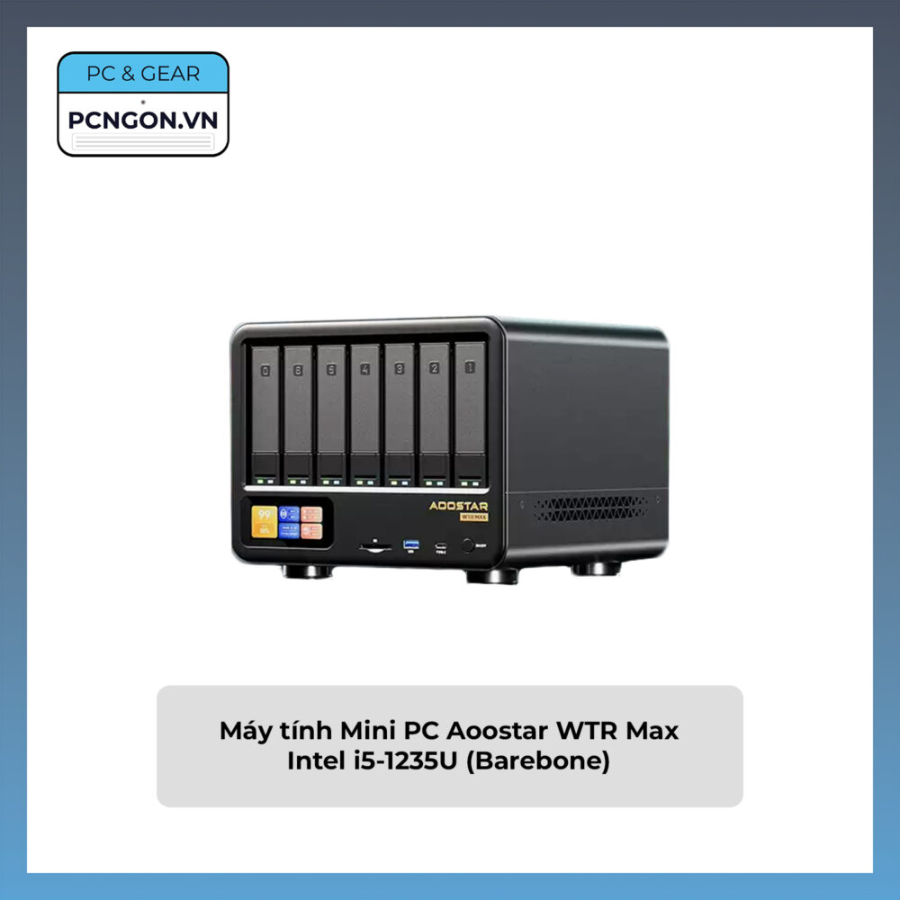 Máy Tính Mini Pc Aoostar Wtr Max Intel I5-1235u (barebone)