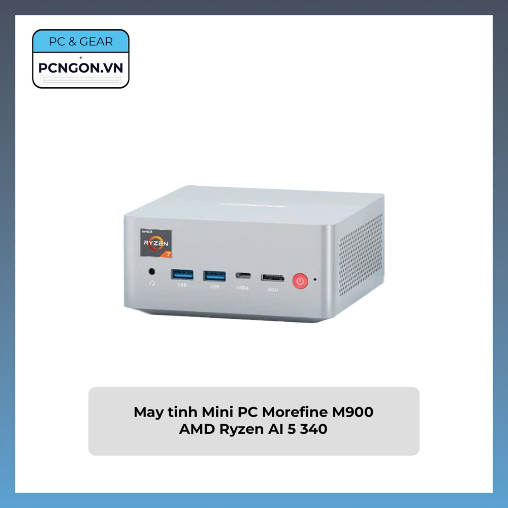Máy Tính Mini Pc Morefine M900 Amd Ryzen Ai 5 340