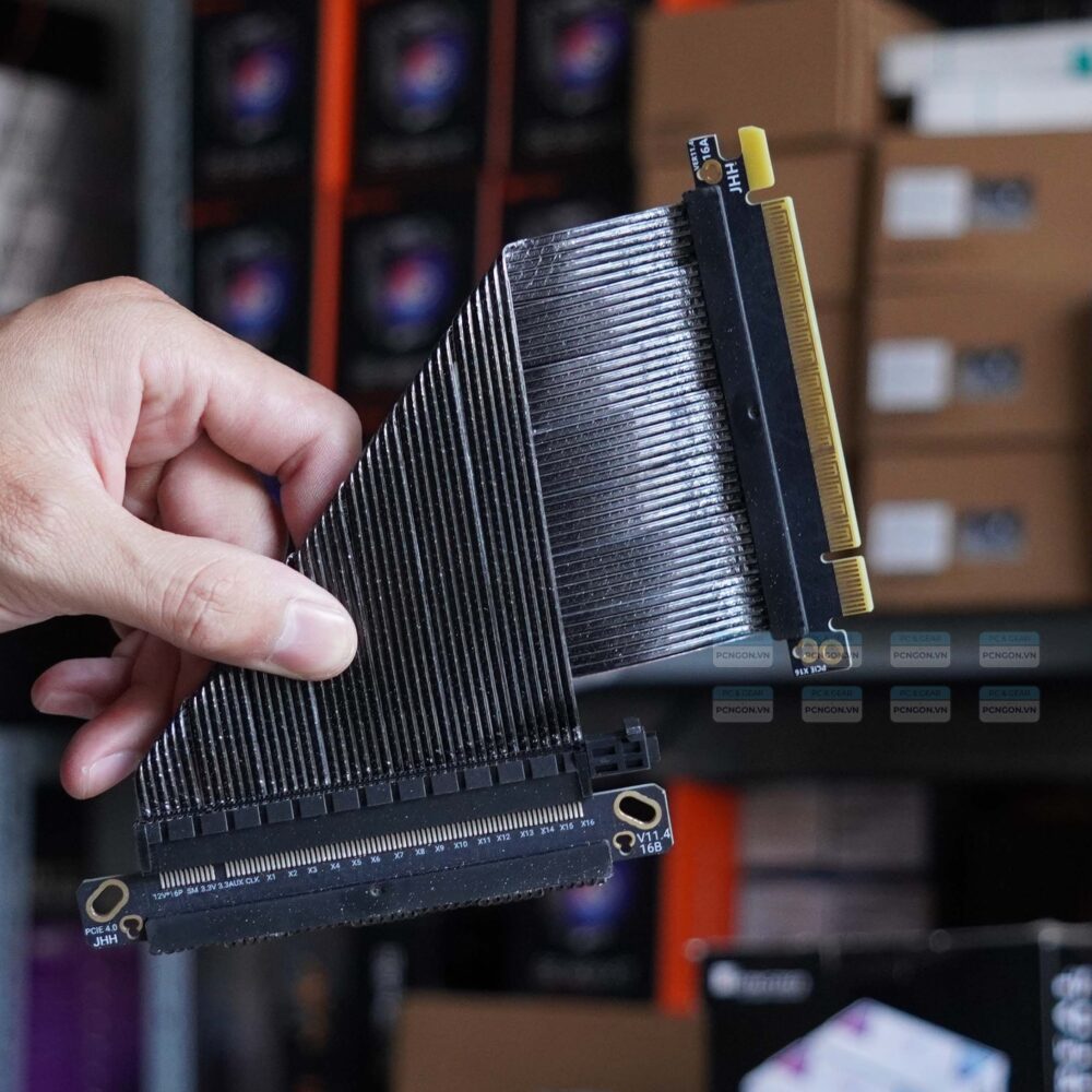 Riser Gấp Vuông Góc Jhh 4.0 14cm Cũ Thanh Lý (dùng Cho Case Shiny Snake L300) 1