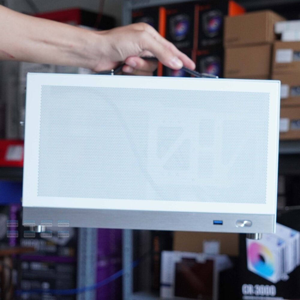 Vỏ Case Mini Itx Shiny Snake S400 Trắng Trầy Xước Chưa Qua Sử Dụng 1