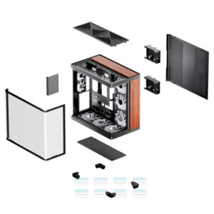 Vỏ Case Máy Tính Jonsbo Tk-4 Wood 3