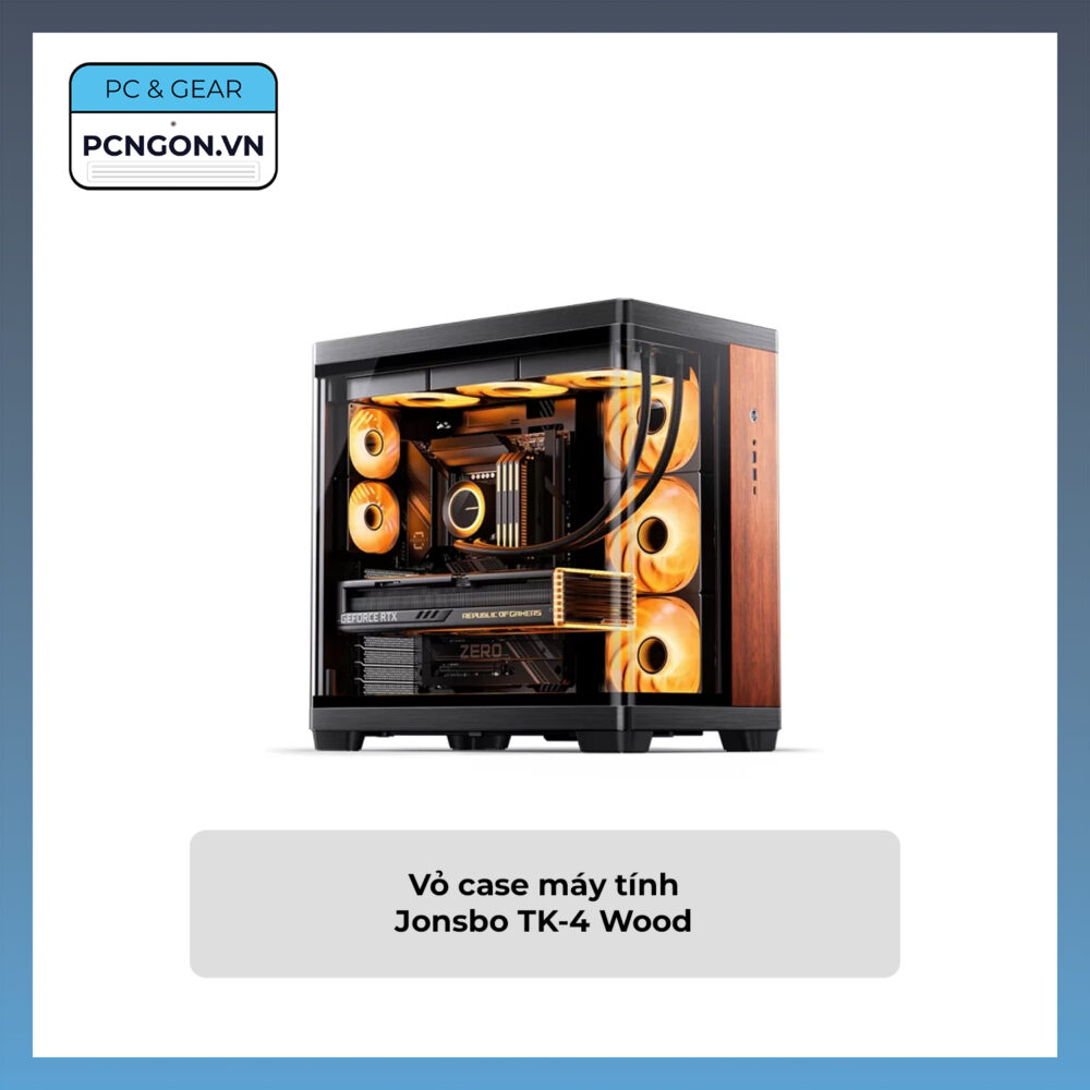 Vỏ Case Máy Tính Jonsbo Tk-4 Wood