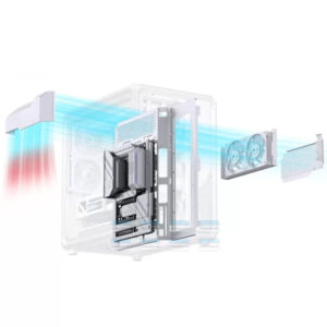 Vỏ Case Máy Tính Jonsbo X400 (white, Grey) 3
