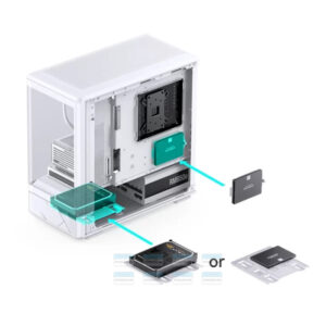 Vỏ Case Máy Tính Mini Itx Jonsbo D200 (black, White) 1