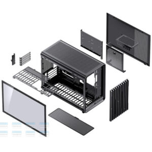 Vỏ Case Máy Tính Mini Itx Jonsbo D33 (black, White) 4