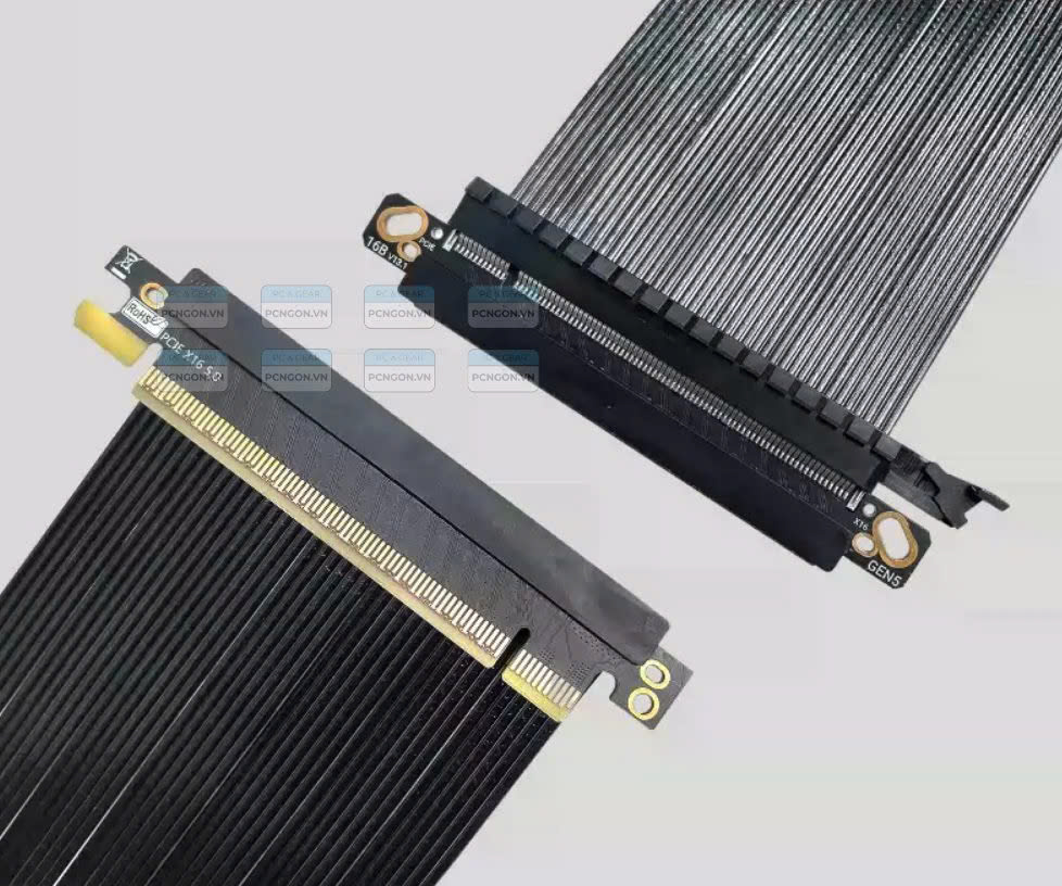 Cáp PCIe Nối Dài Giúp Tổng Thể Bộ Máy Trông Gọn Gàng Và Hiện đại Hơn đáng Kể