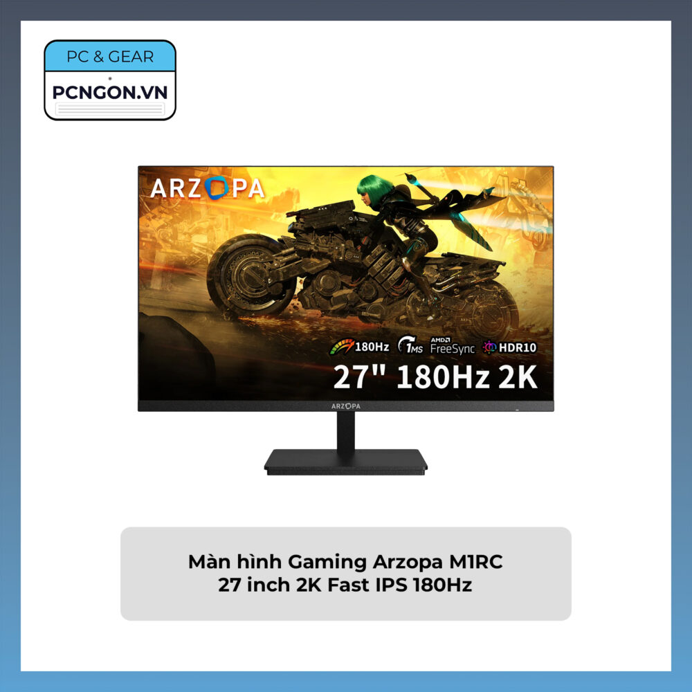 Màn Hình Gaming Arzopa M1rc 27 Inch 2k Fast Ips 180hz