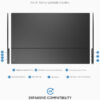 Màn Hình Di động Arzopa A1 Gamut 15.6 Inch Full Hd Ips 60hz (kèm Bao Da) (2)