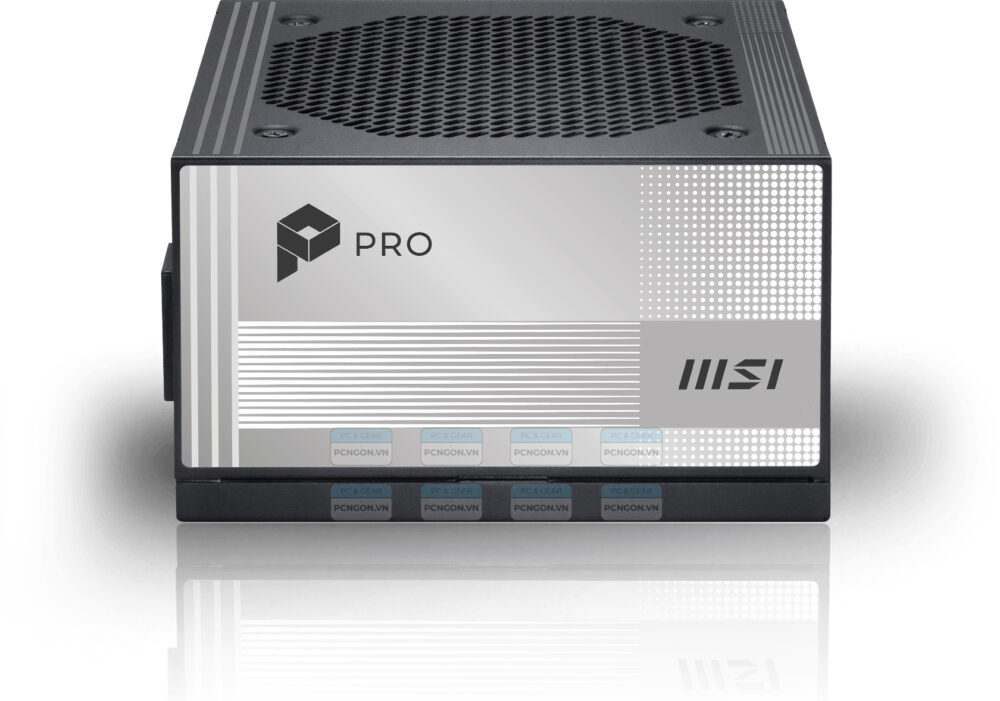 Nguồn Msi Pro A1000pl Pcie5 80 Plus Platinum Fully Modular 1