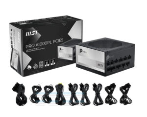 Nguồn Msi Pro A1000pl Pcie5 80 Plus Platinum Fully Modular 2